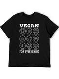 Vegan Cause T-Shirt Animals Compassion