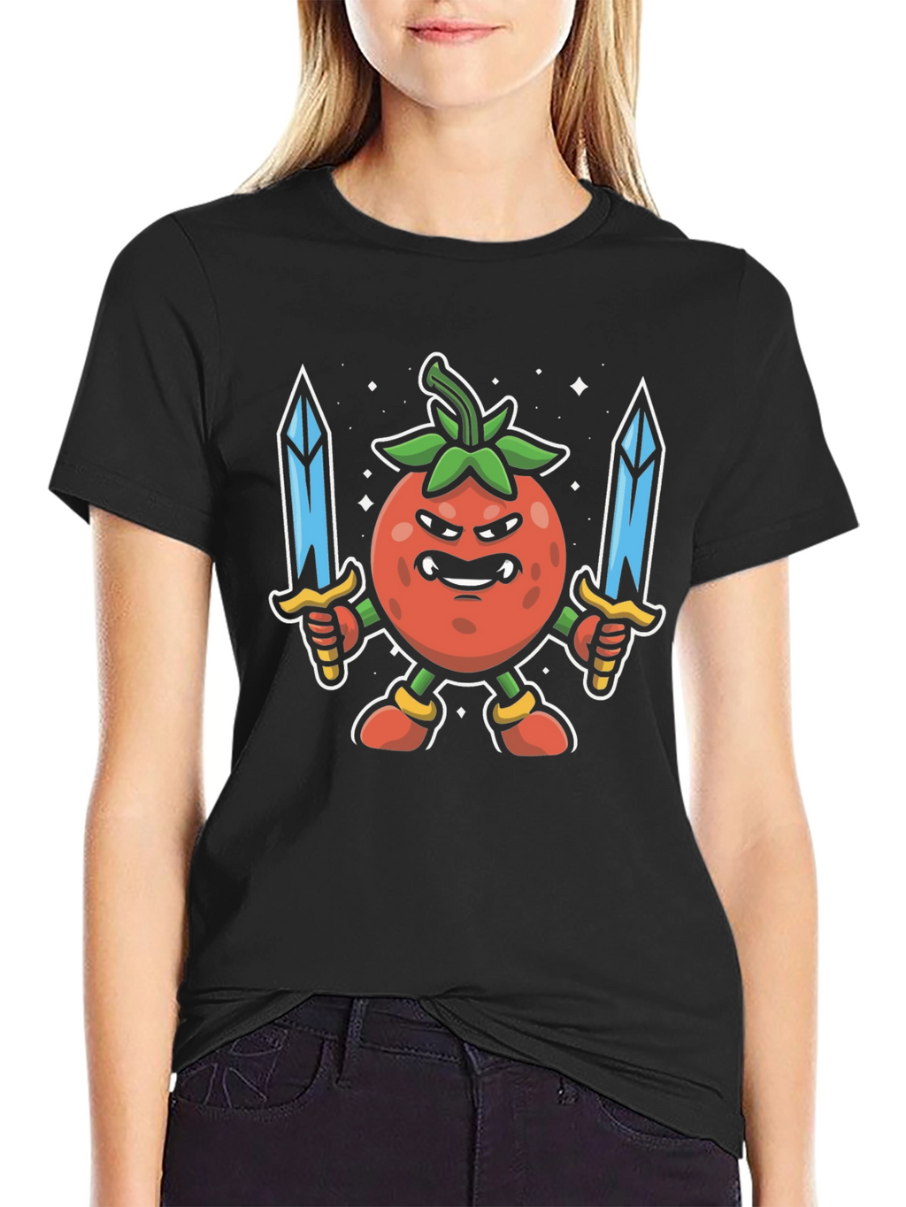 Tomato Warrior Graphic T-Shirt