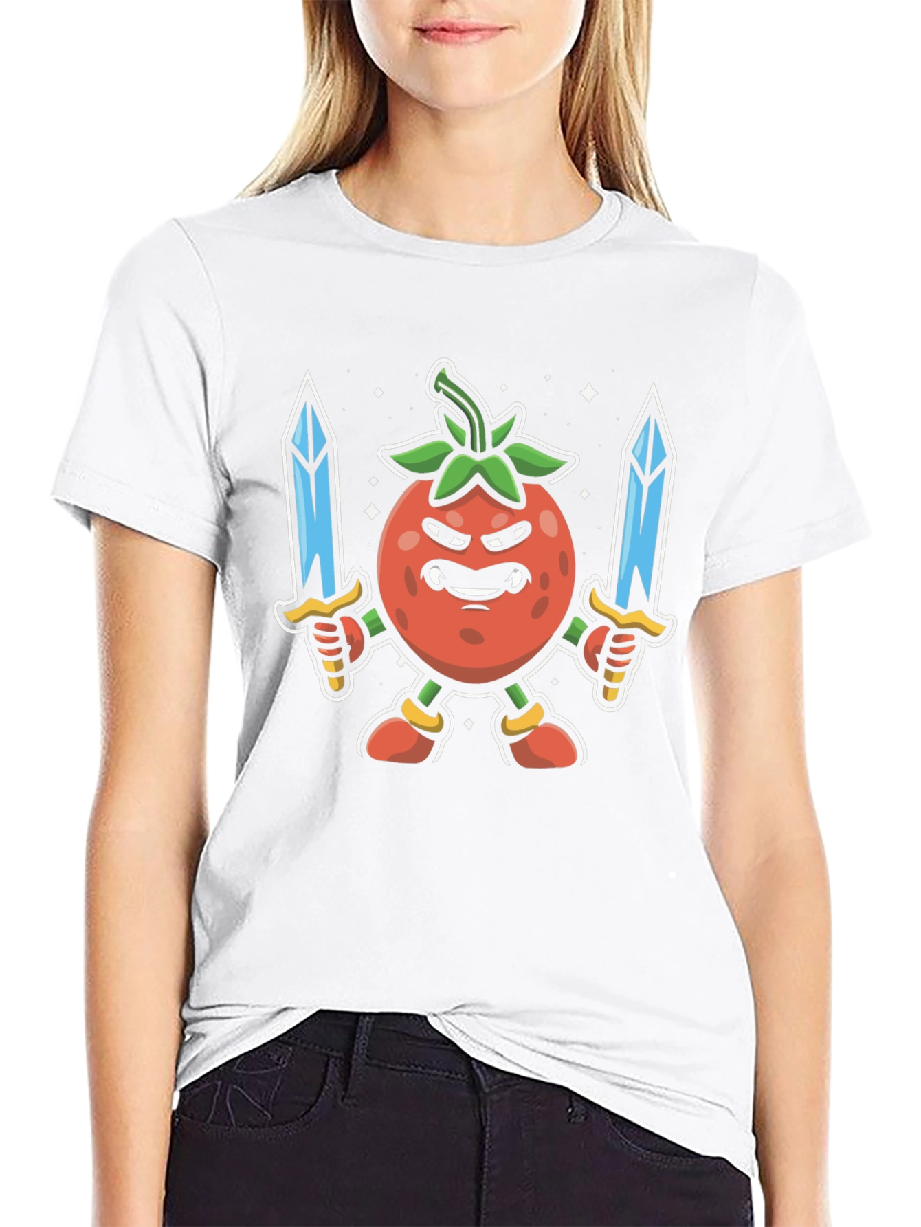 Tomato Warrior Graphic T-Shirt