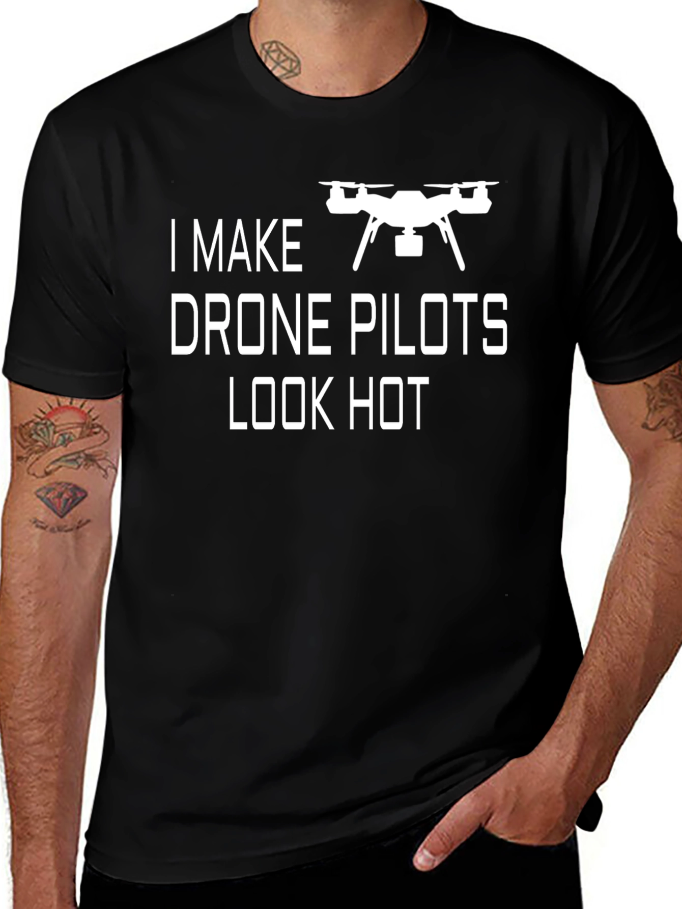 Drone Pilot T-Shirt - Funny Gift for Drone Lovers