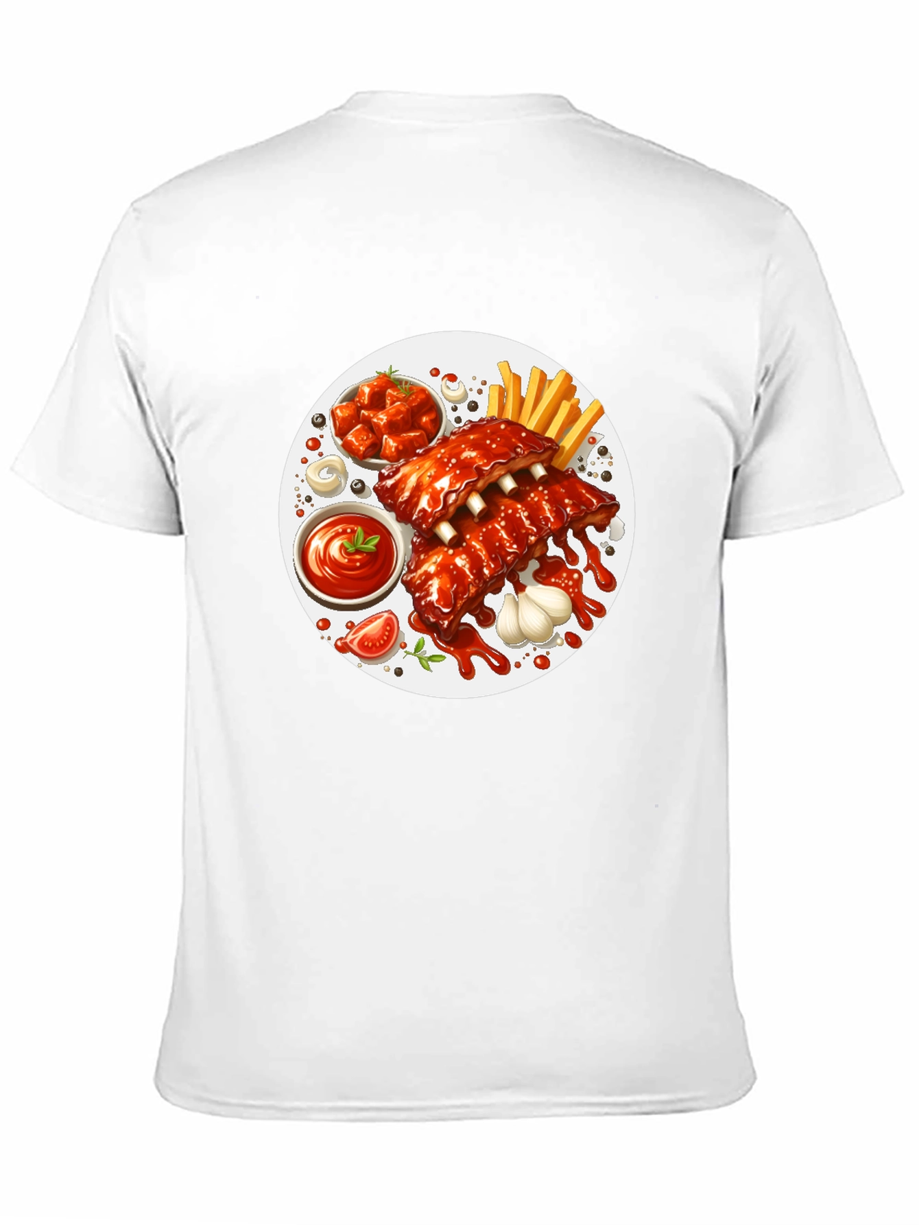 Ribs and Fries Graphic Tee