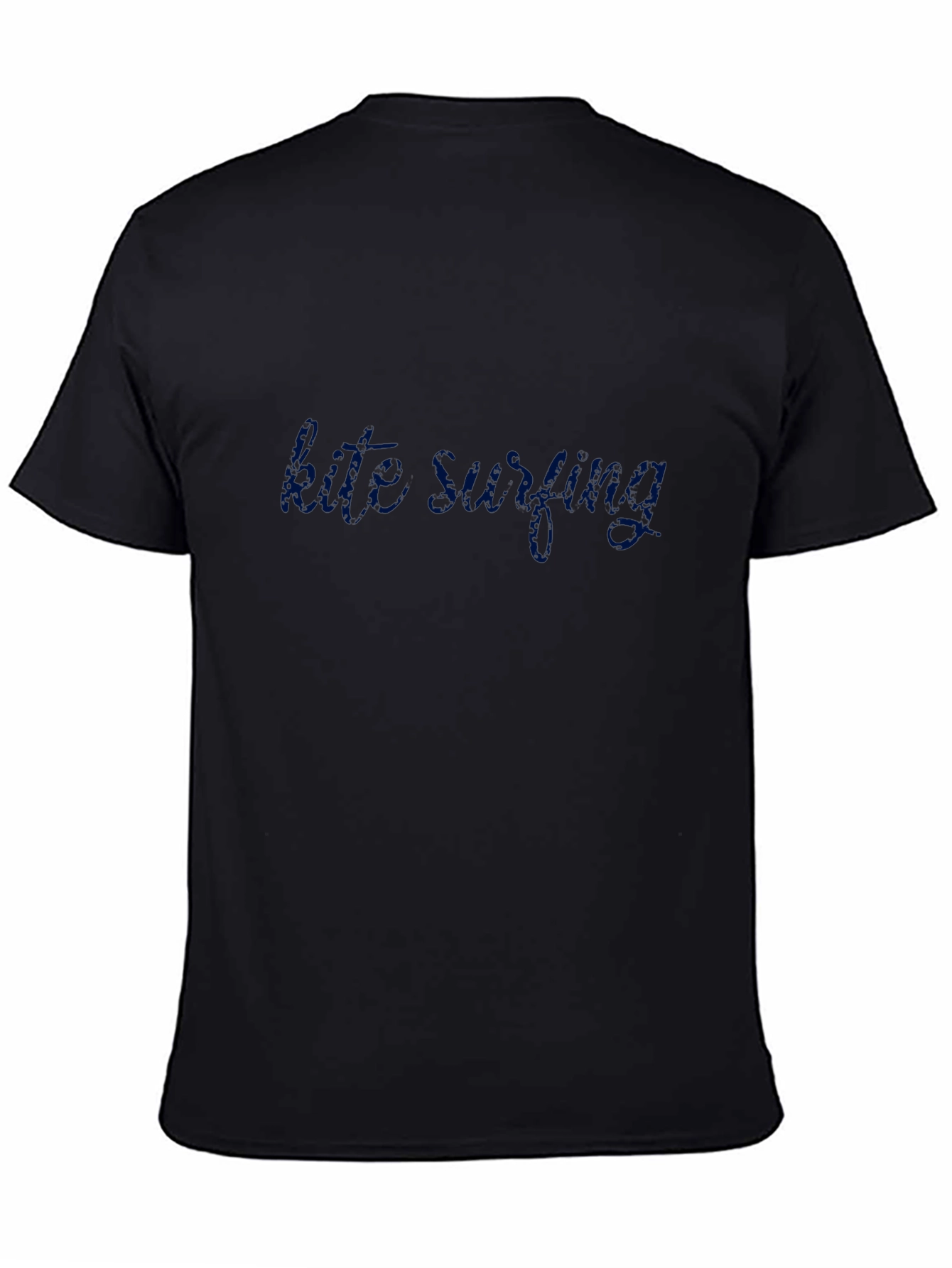 Kite Surfing Graphic Tee - Black