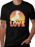 Horse Love Graphic T-Shirt - Equestrian Tee