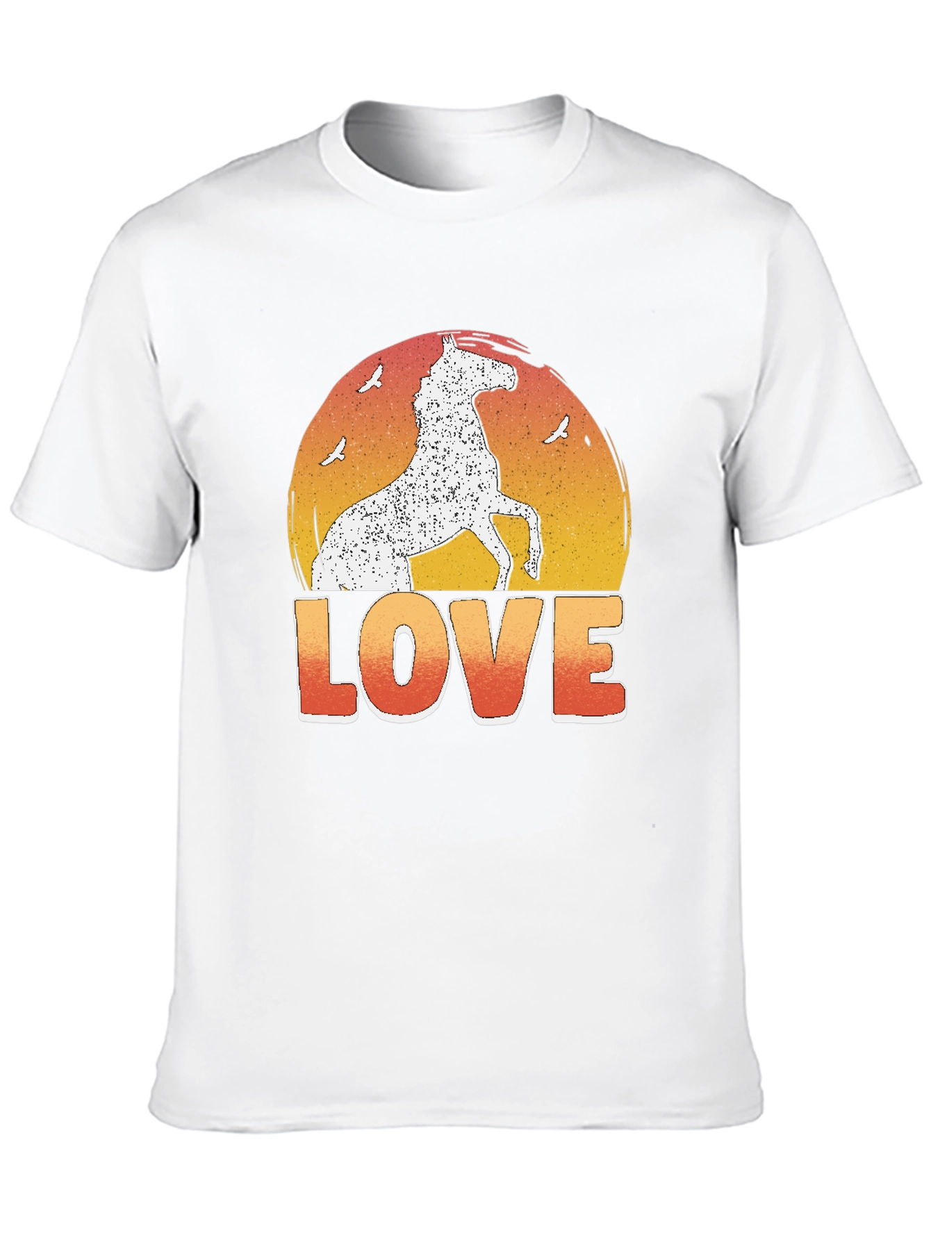 Horse Love Graphic T-Shirt - Equestrian Tee