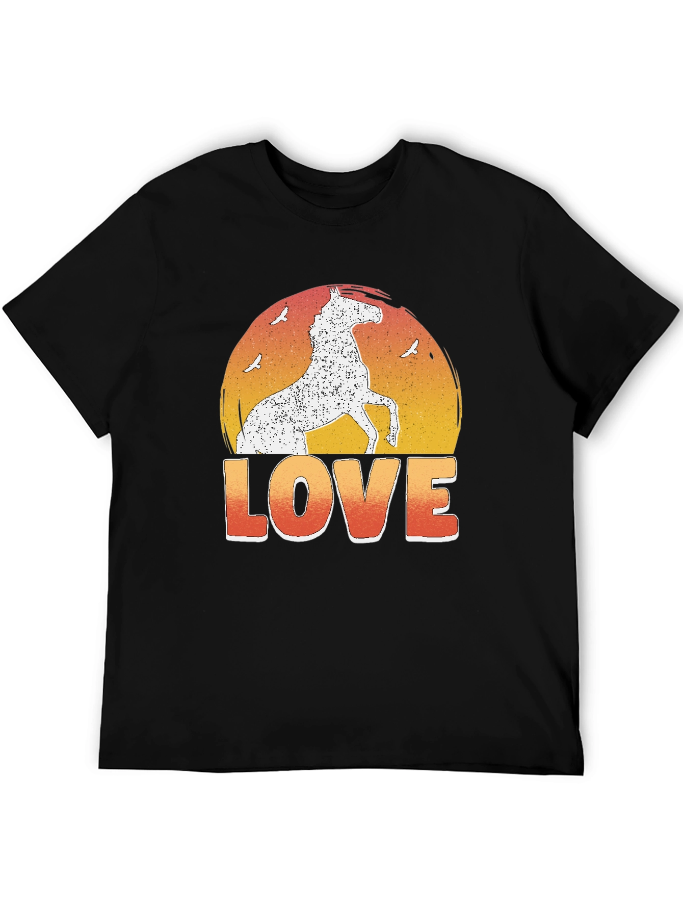 Horse Love Graphic T-Shirt - Equestrian Tee