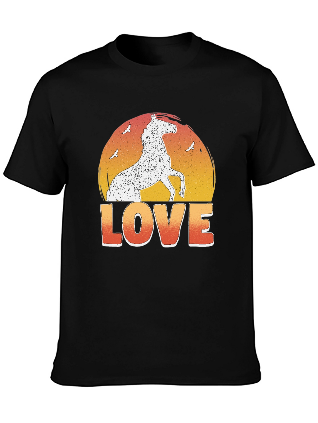 Horse Love Graphic T-Shirt - Equestrian Tee
