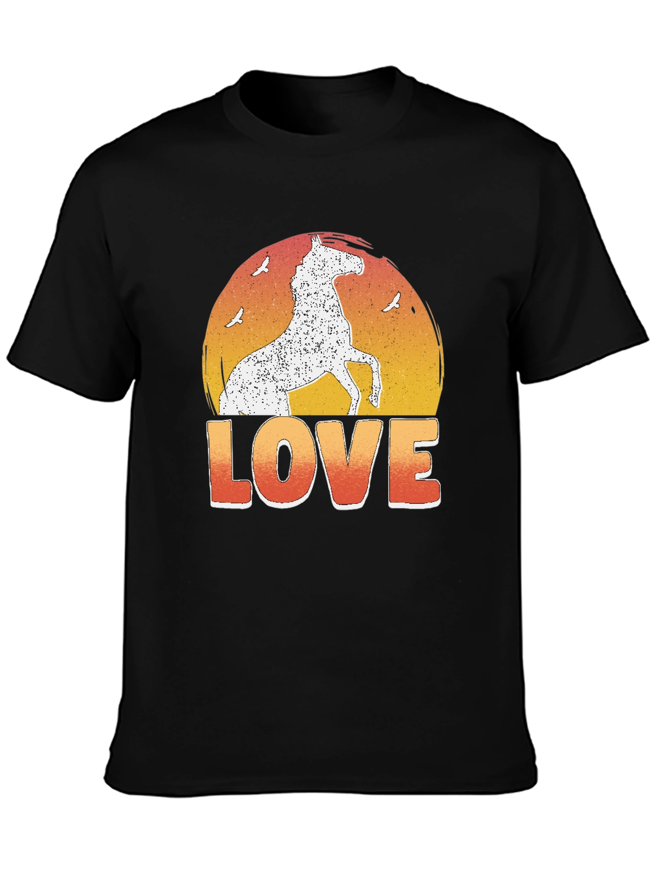 Horse Love Graphic T-Shirt - Equestrian Tee