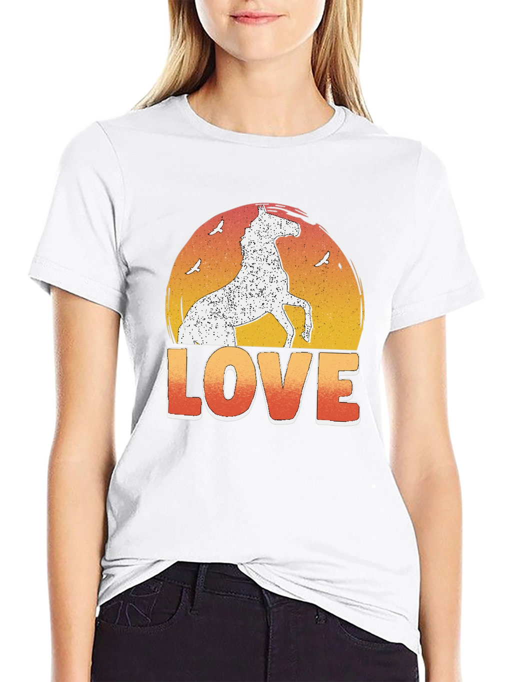 Horse Love Graphic T-Shirt - Equestrian Tee