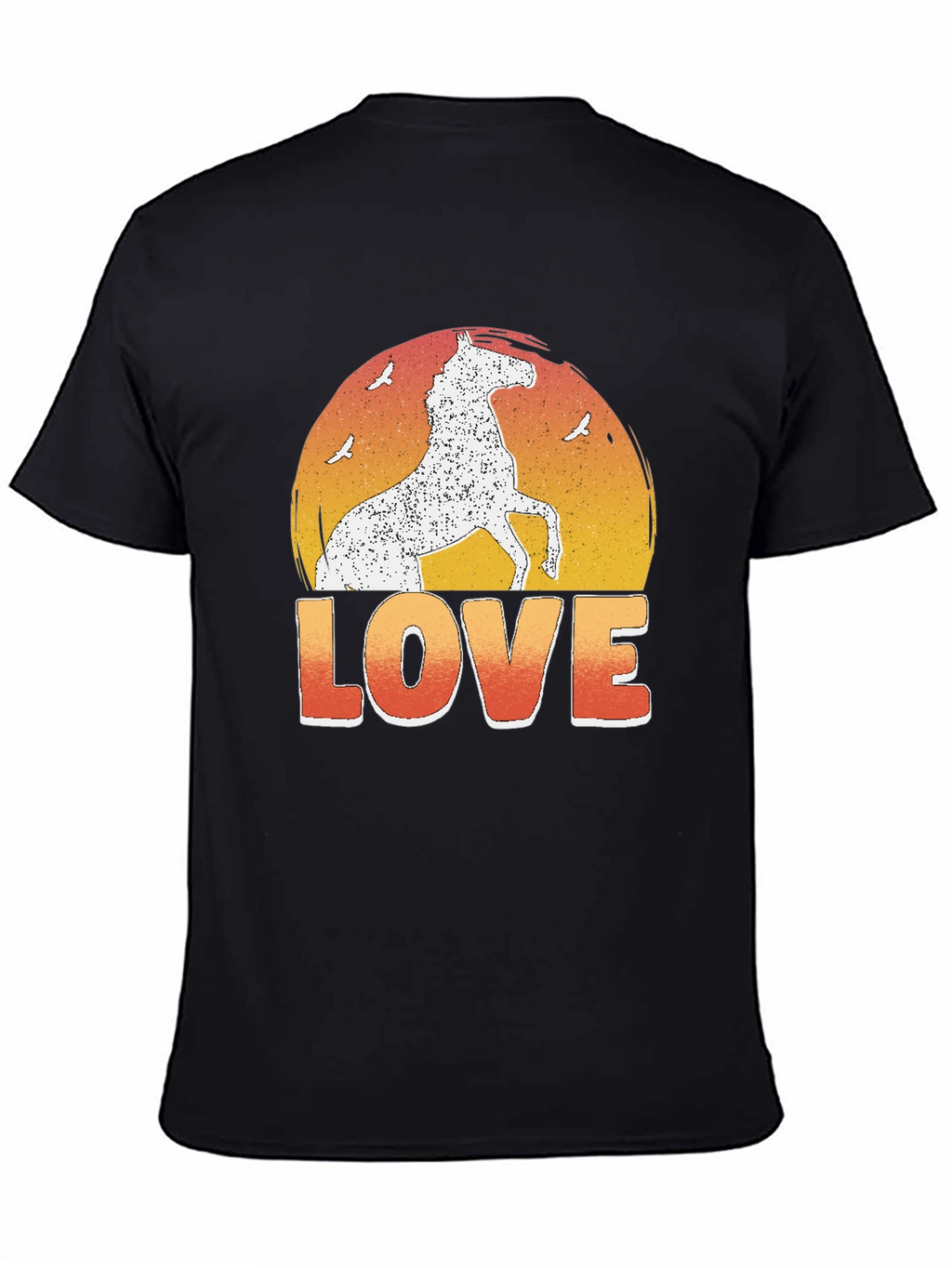 Horse Love Graphic T-Shirt - Equestrian Tee