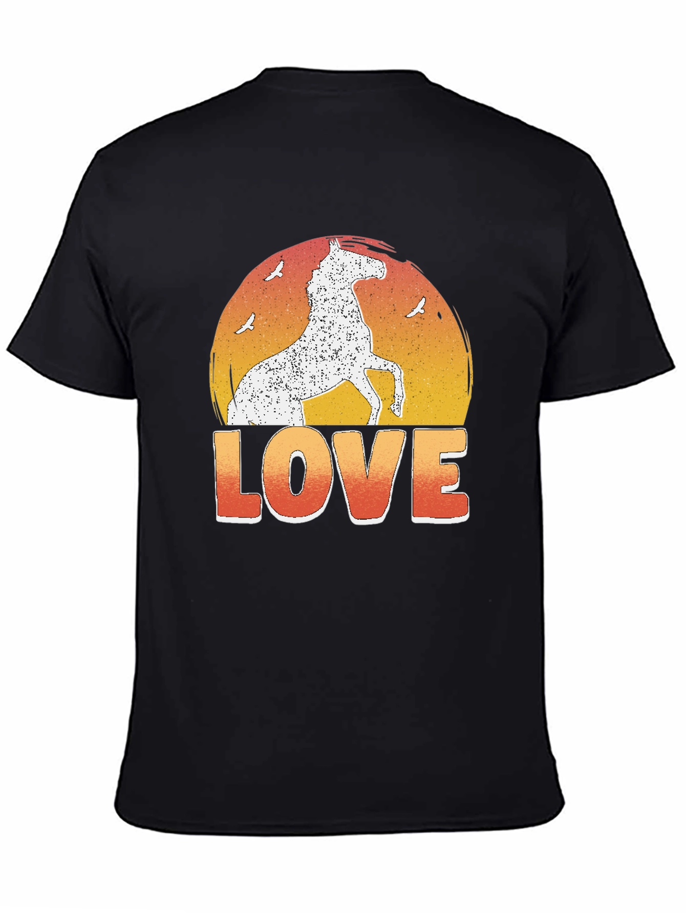 Horse Love Graphic T-Shirt - Equestrian Tee