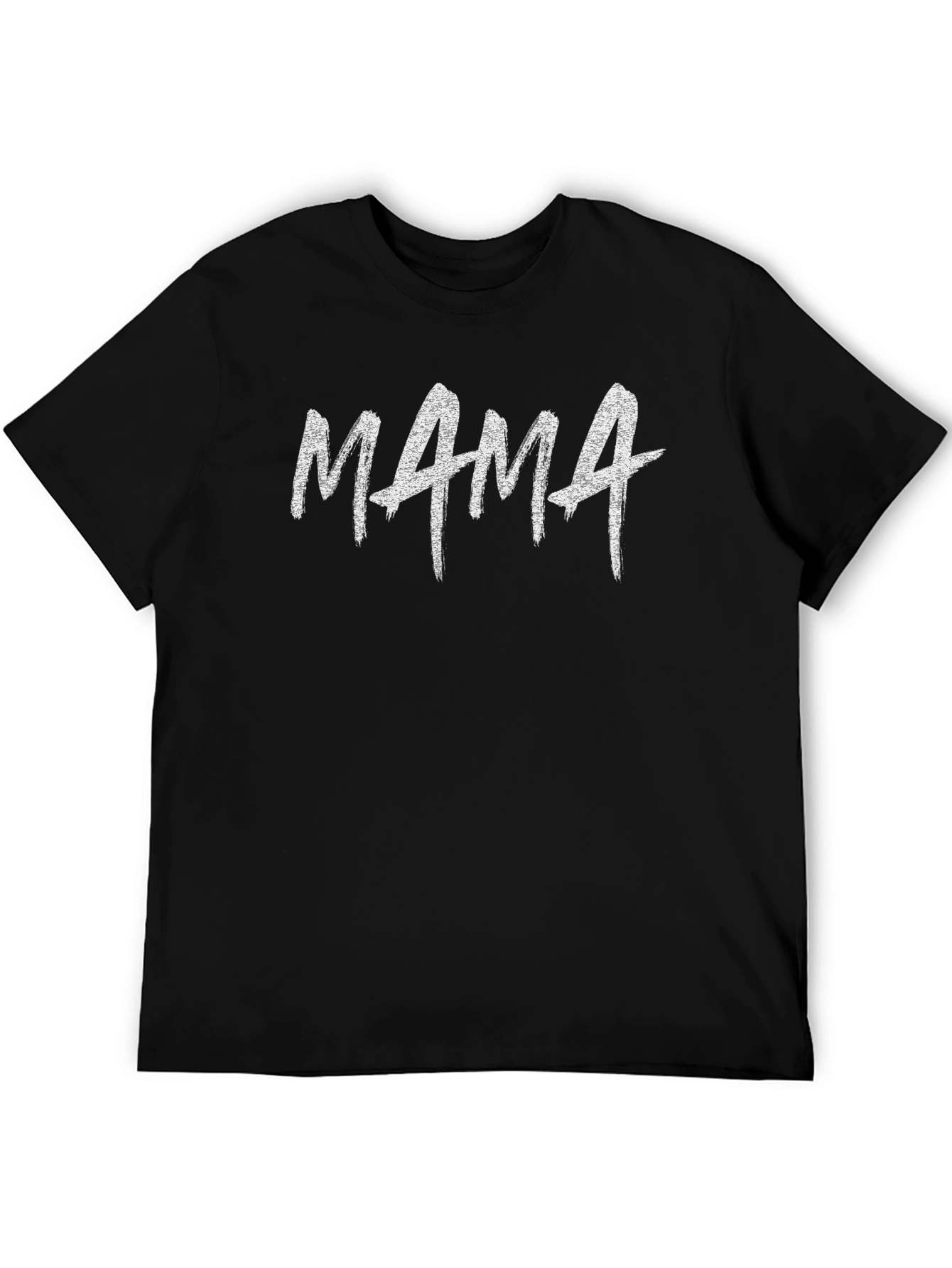 Mama Graphic Tee - Black Cotton Comfort T-Shirt