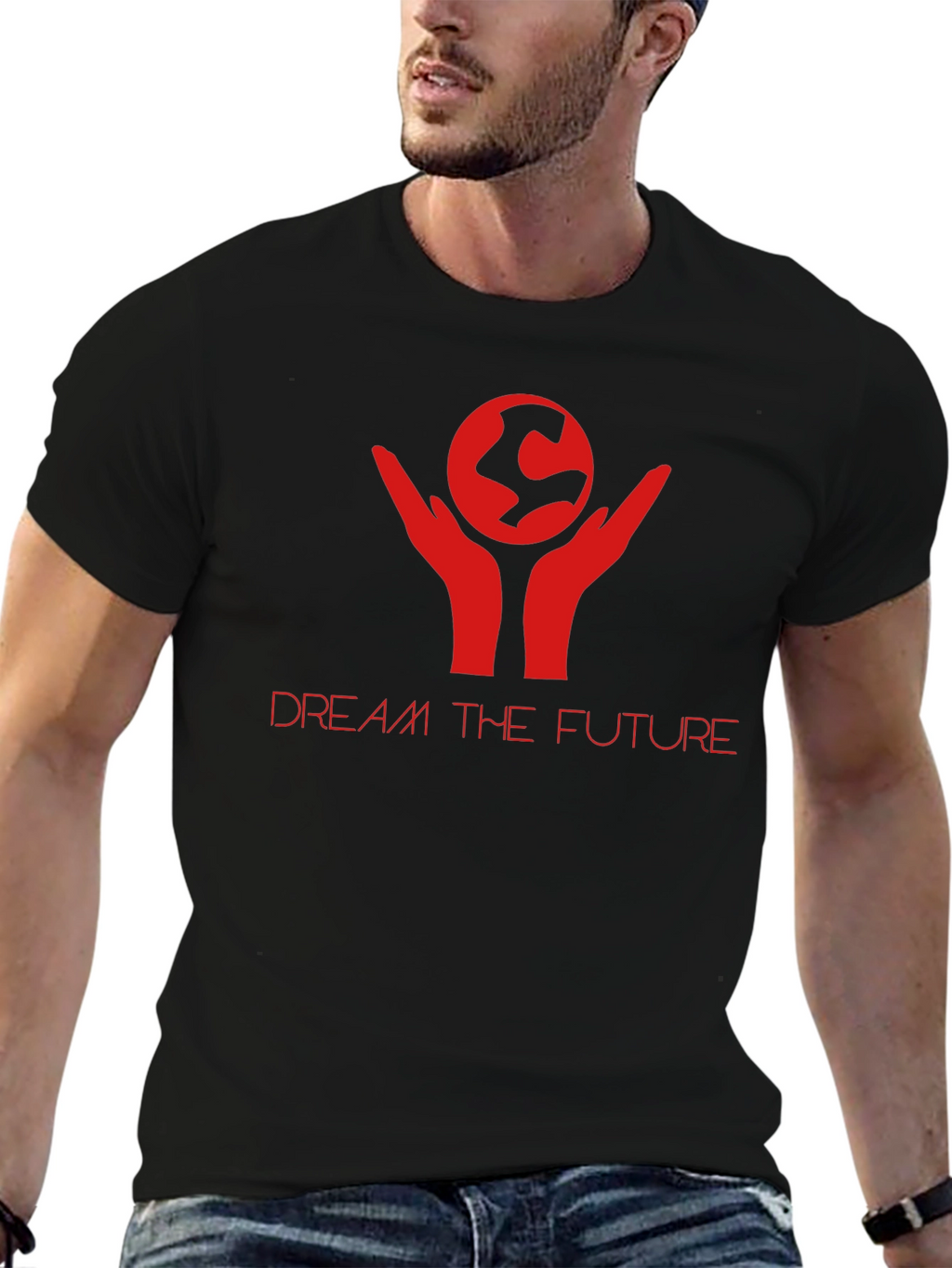 Dream The Future T-Shirt - Black