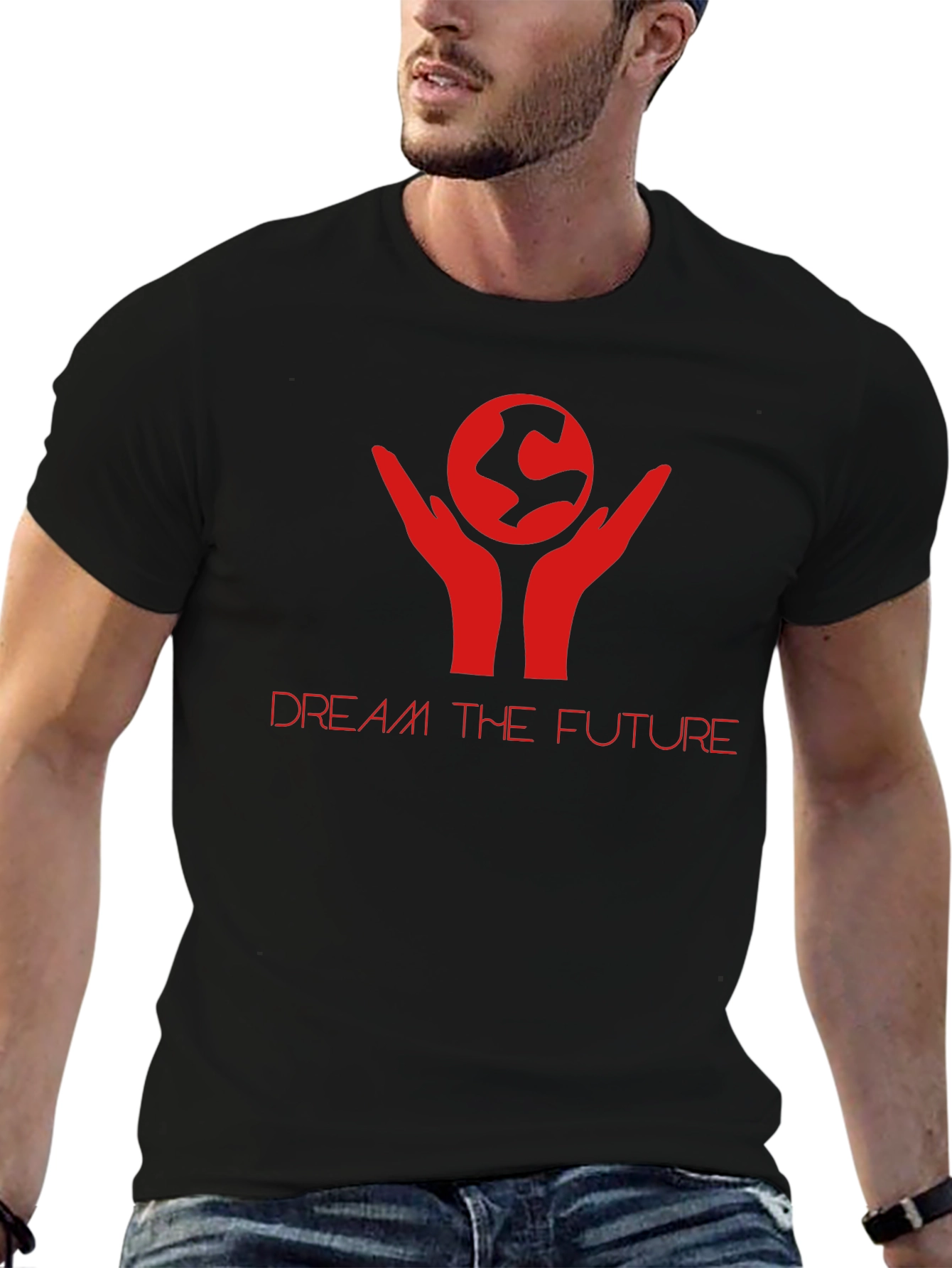 Dream The Future T-Shirt - Black