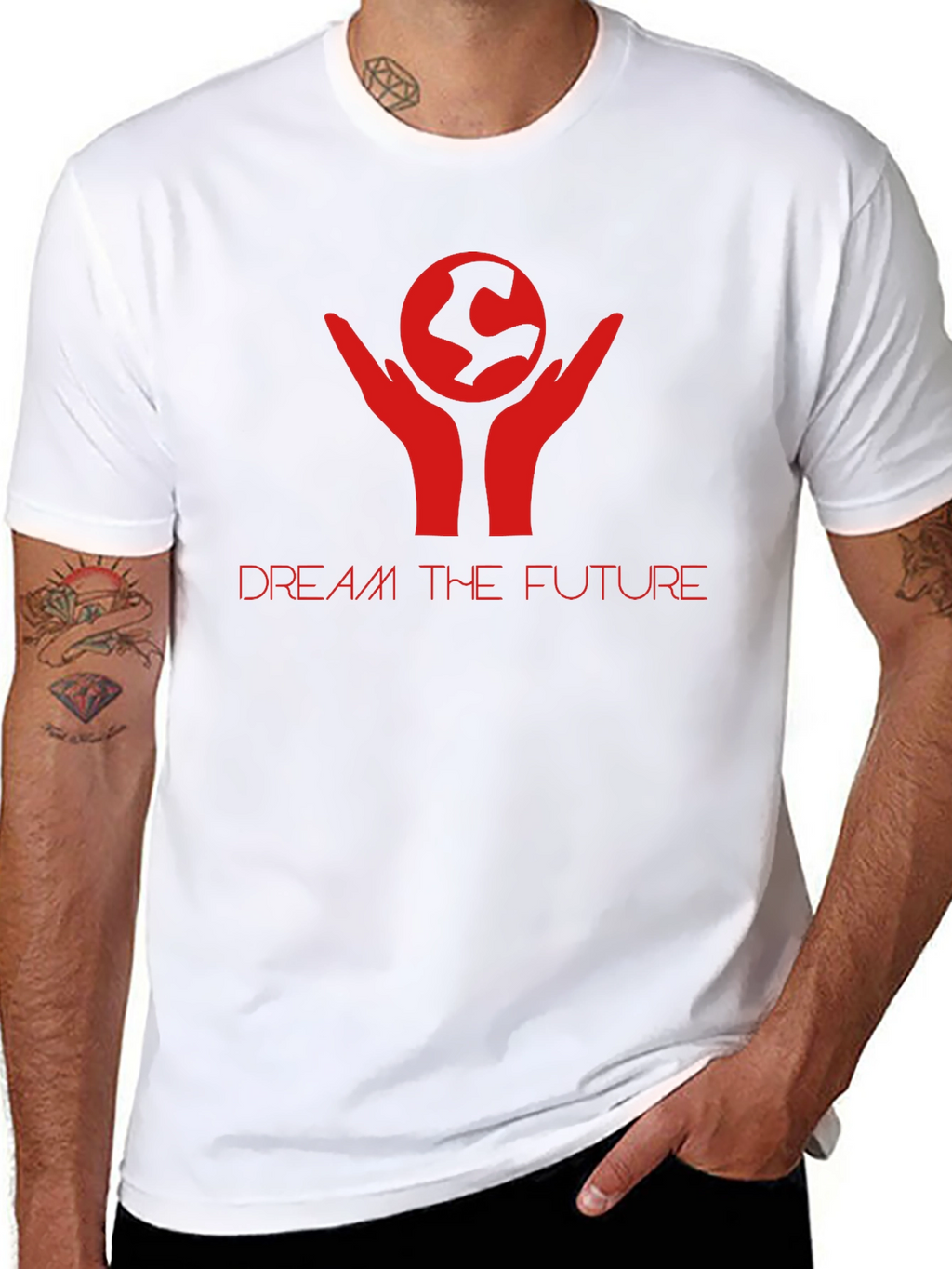 Dream The Future T-Shirt - Black