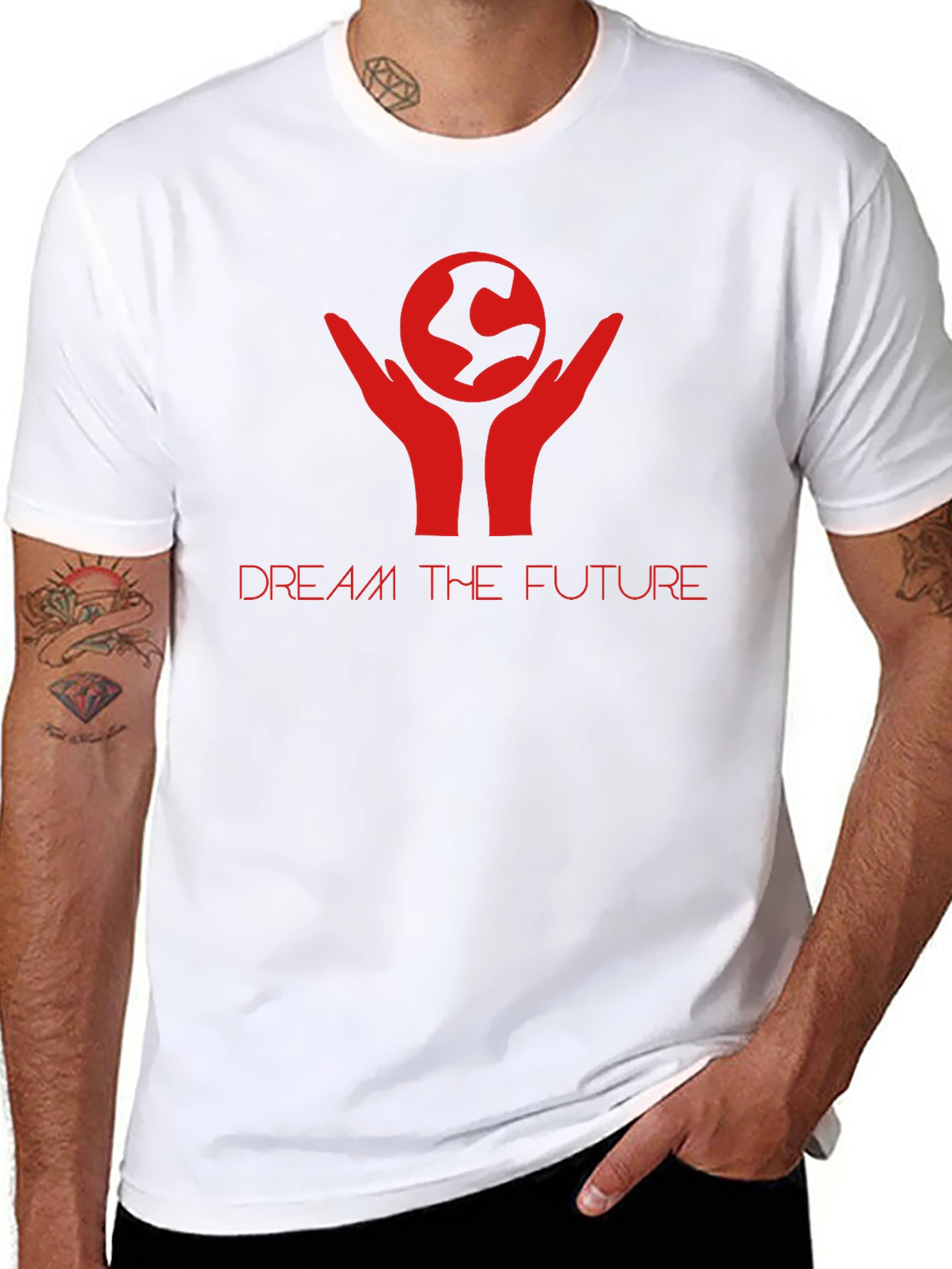 Dream The Future T-Shirt - Black