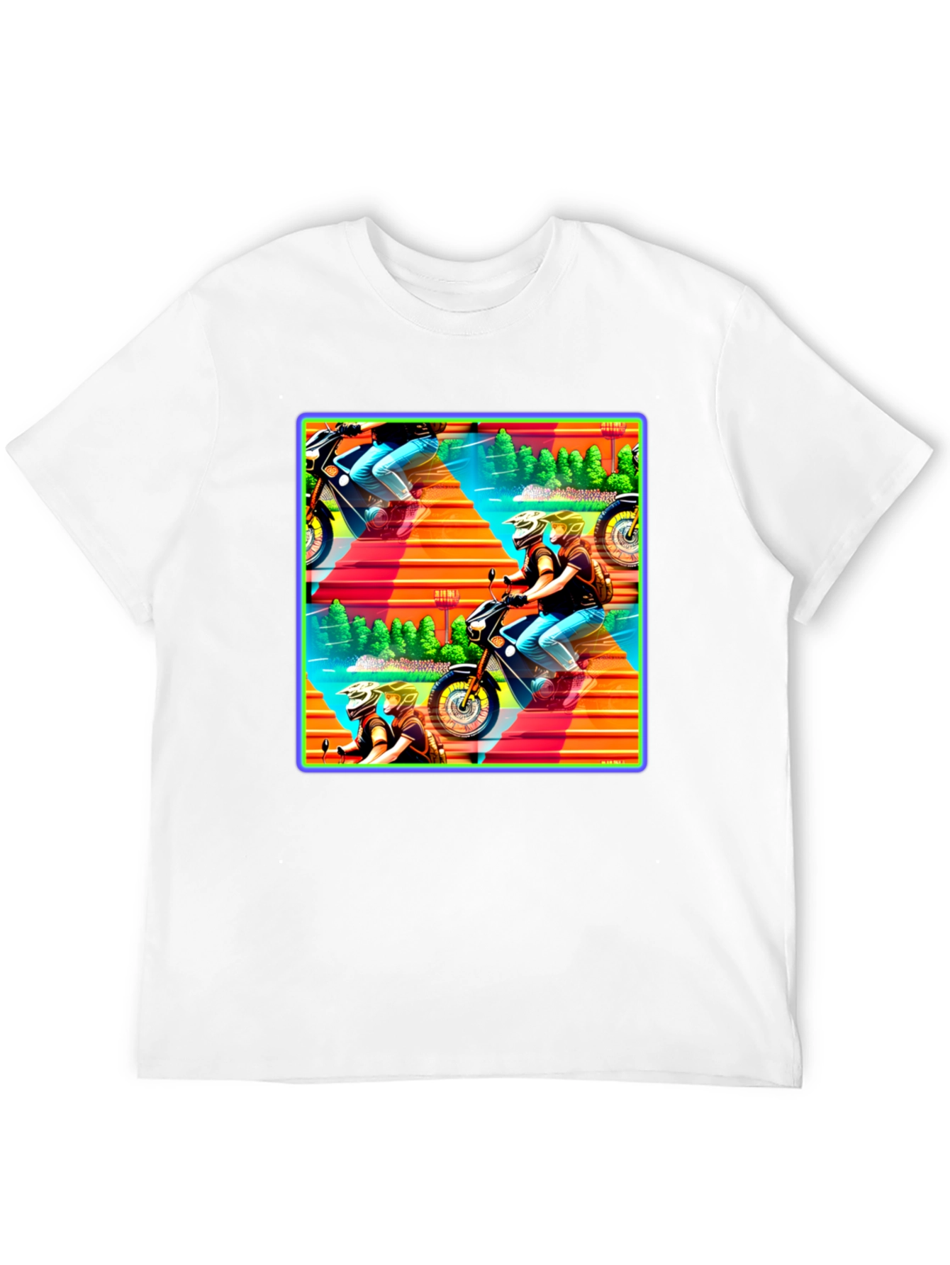 Motorcycle Adventure Graphic Tee