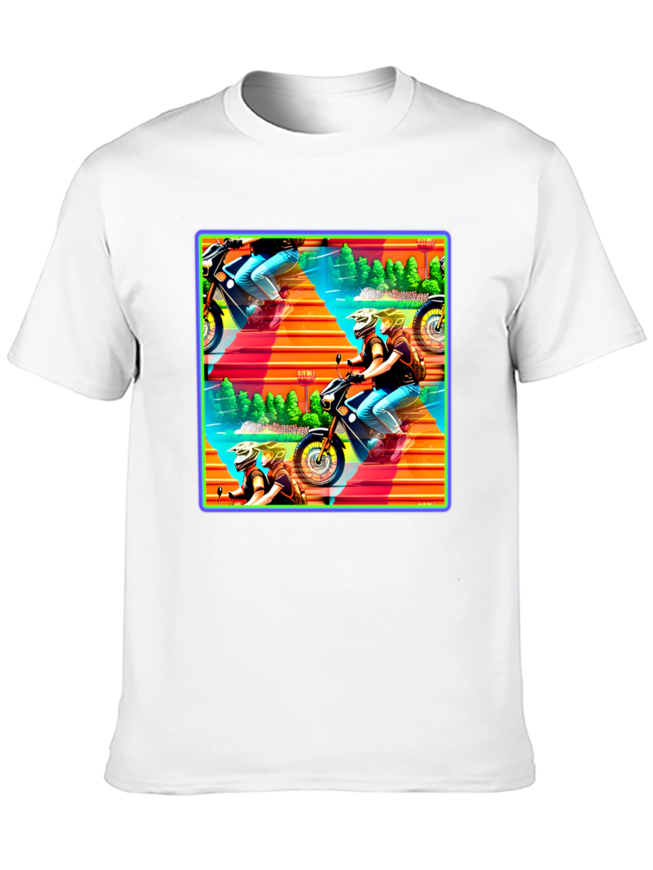 Motorcycle Adventure Graphic Tee