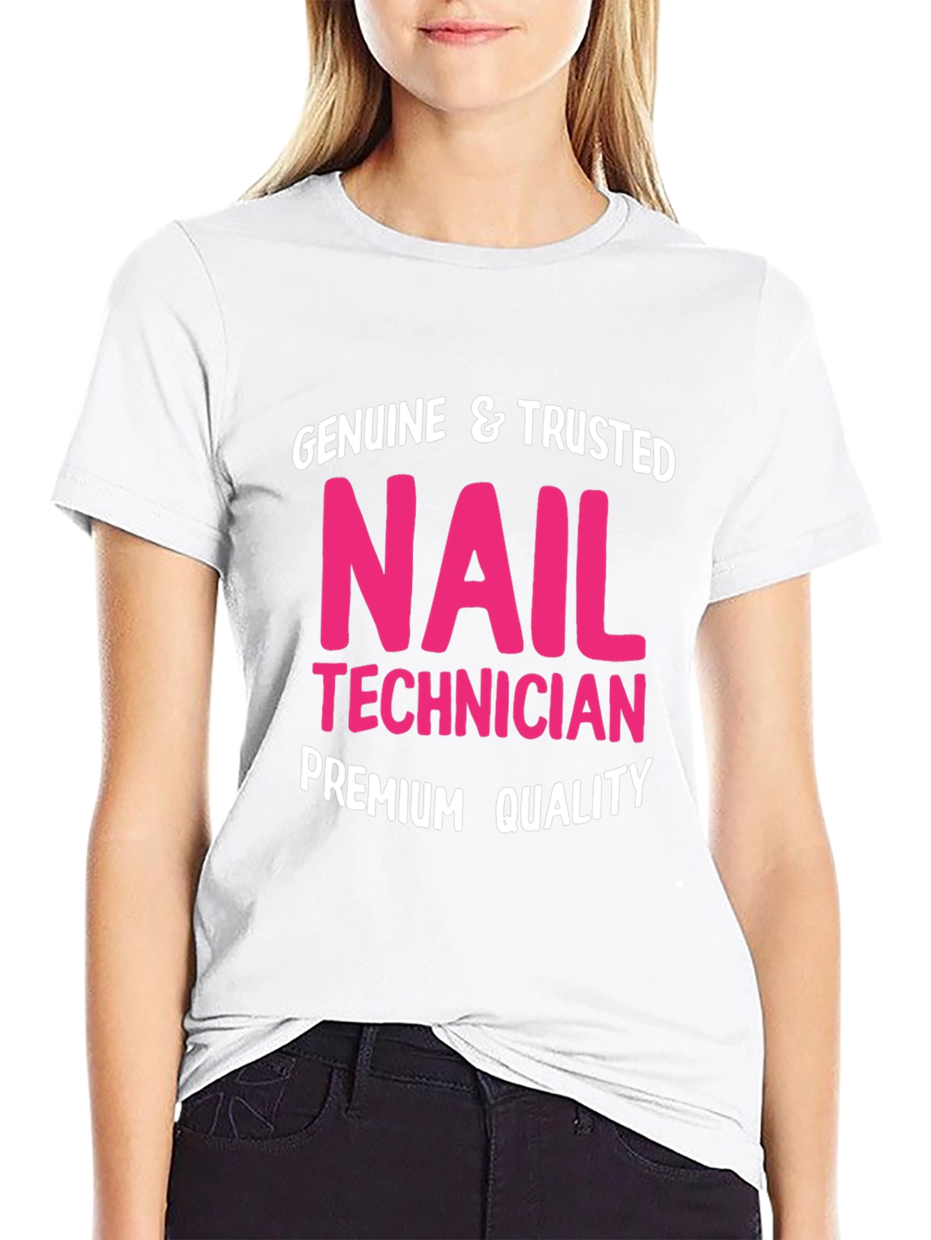 Genuine Nail Technician Premium Quality T-Shirt