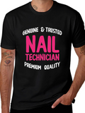 Genuine Nail Technician Premium Quality T-Shirt
