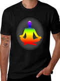 Rainbow Yoga Meditation T-Shirt