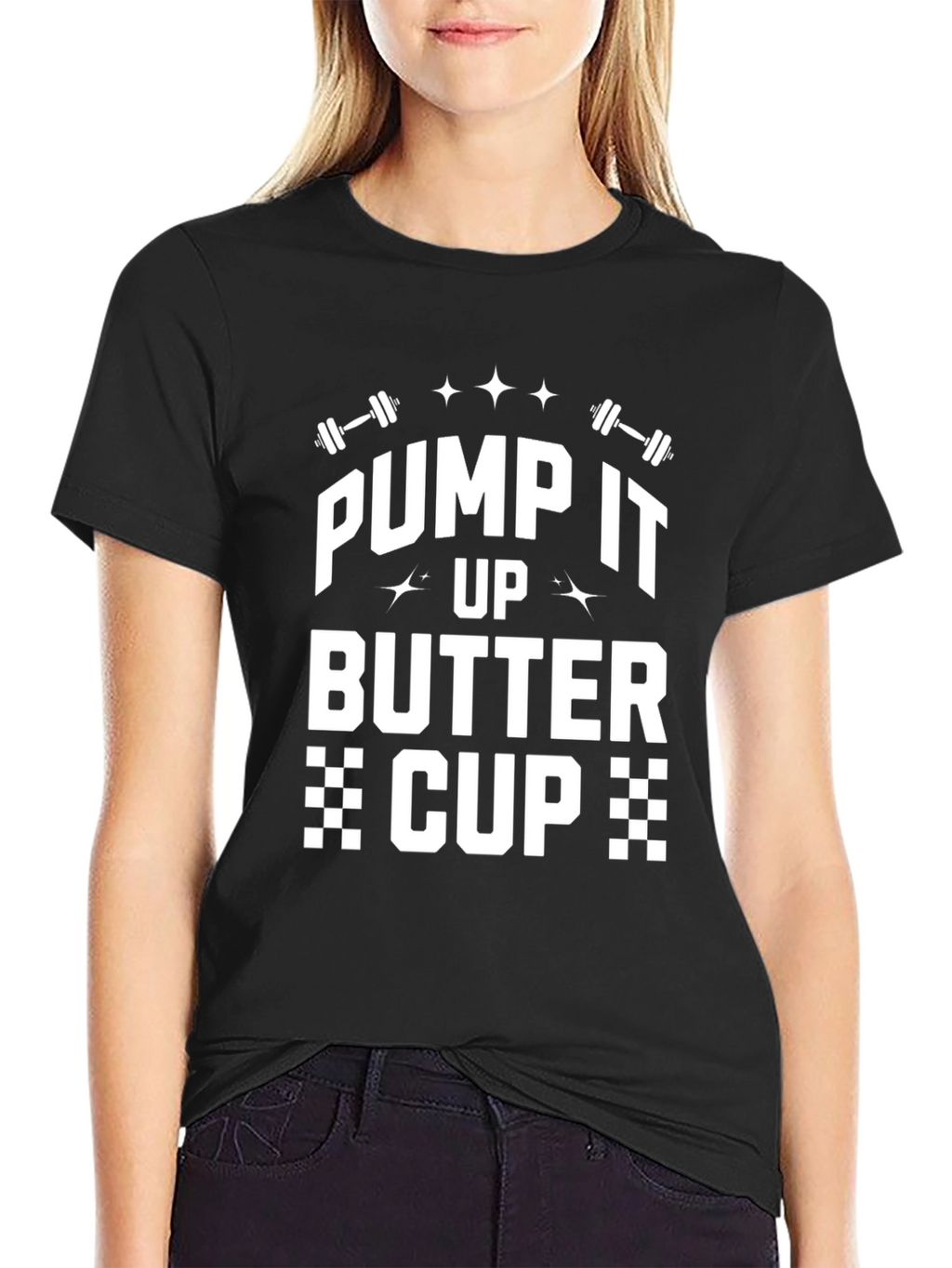 Pump It Up Butter Cup Graphic T-Shirt