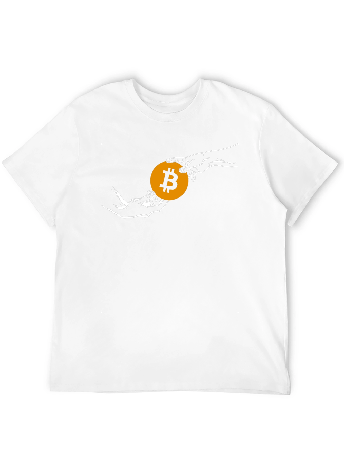 Bitcoin Creation T-Shirt - Crypto Art Tee