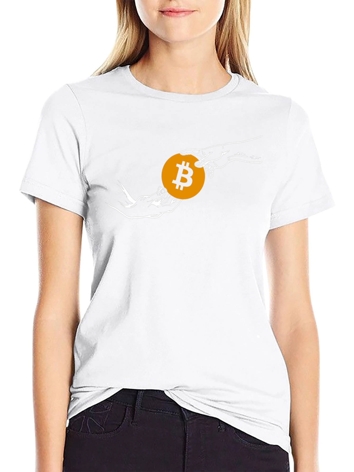 Bitcoin Creation T-Shirt - Crypto Art Tee