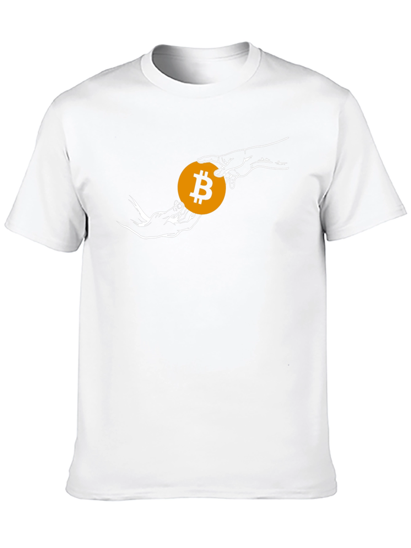 Bitcoin Creation T-Shirt - Crypto Art Tee