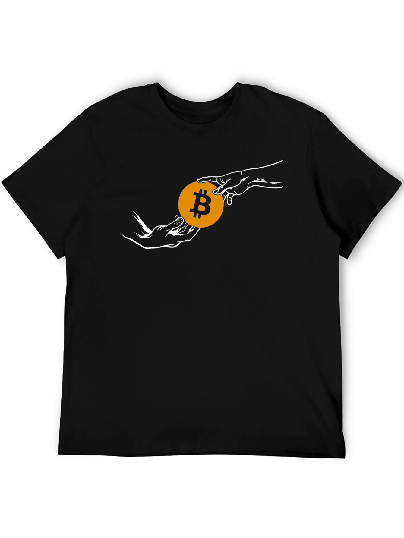 Bitcoin Creation T-Shirt - Crypto Art Tee