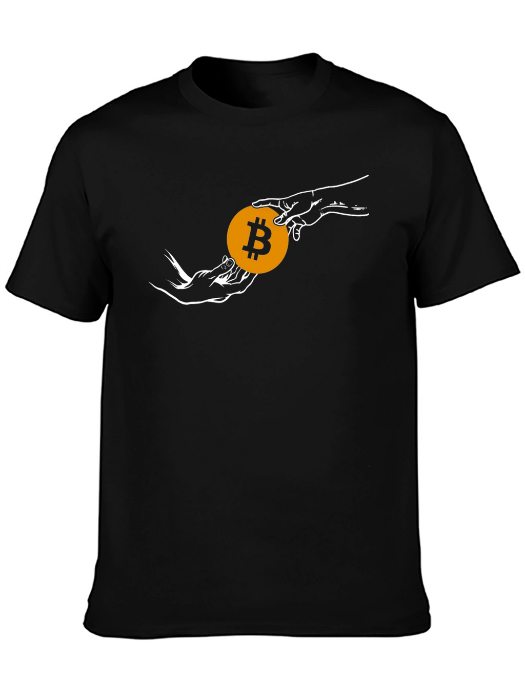 Bitcoin Creation T-Shirt - Crypto Art Tee