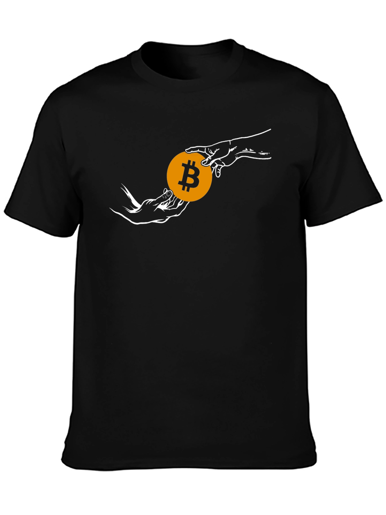 Bitcoin Creation T-Shirt - Crypto Art Tee
