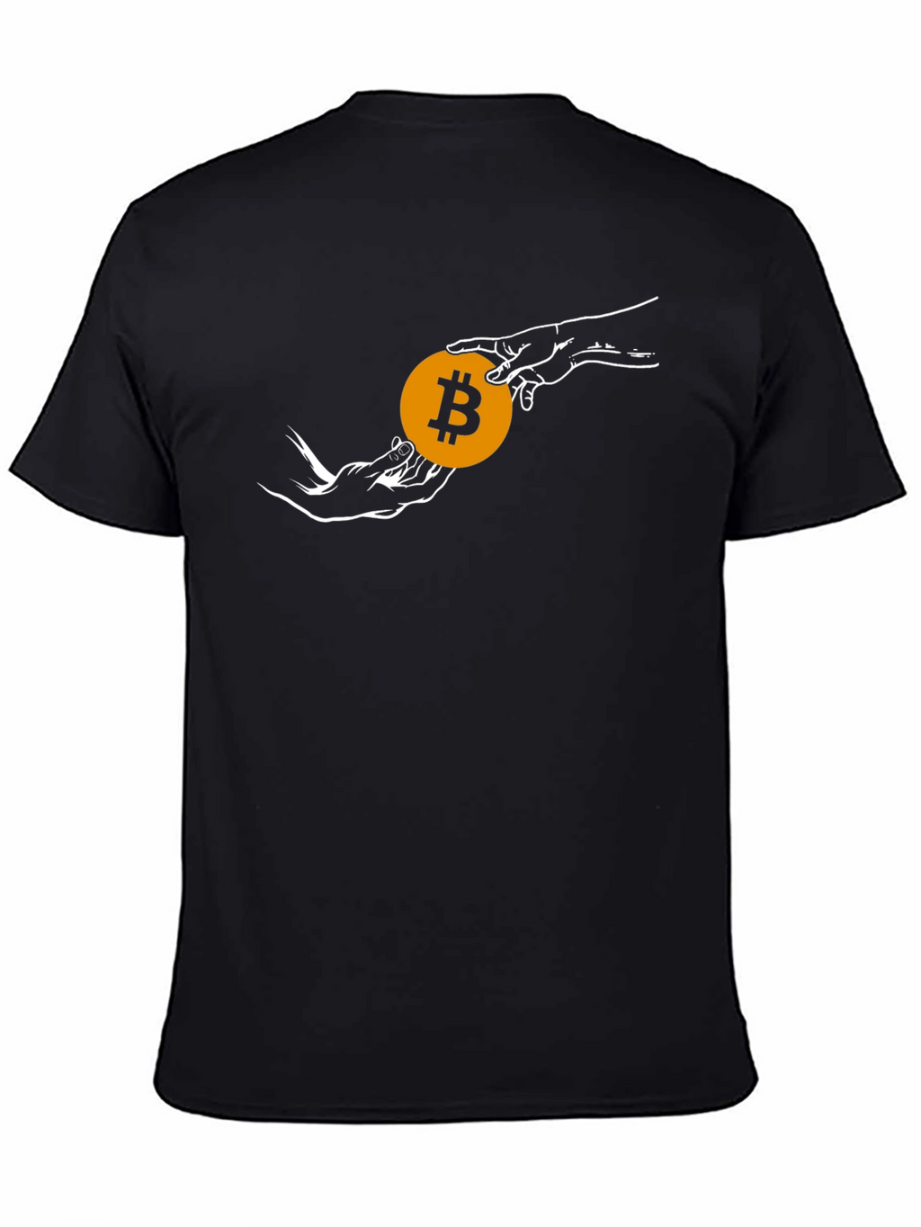 Bitcoin Creation T-Shirt - Crypto Art Tee