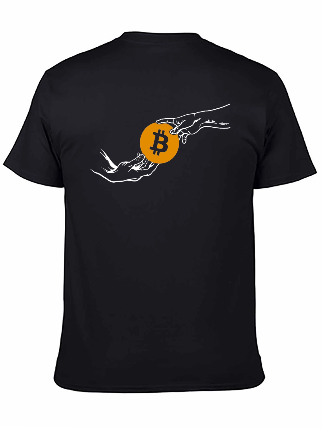 Bitcoin Creation T-Shirt - Crypto Art Tee