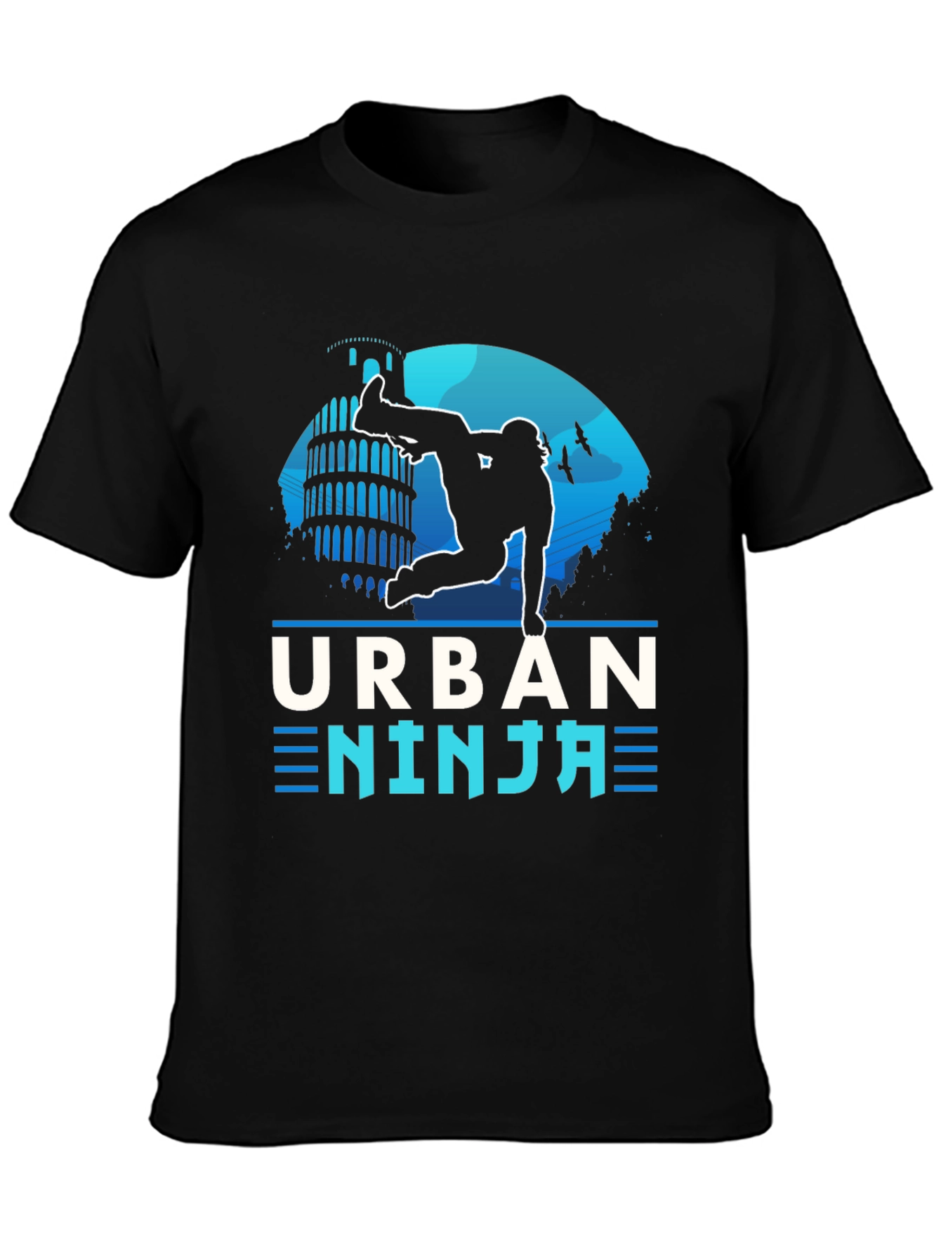 Urban Ninja T-Shirt - Parkour Inspired Graphic Tee