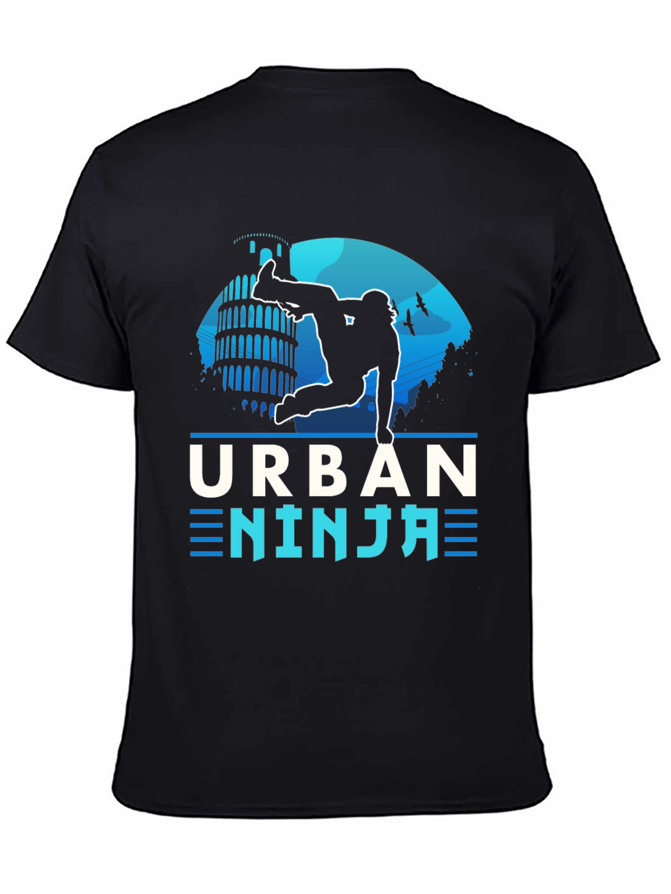 Urban Ninja T-Shirt - Parkour Inspired Graphic Tee