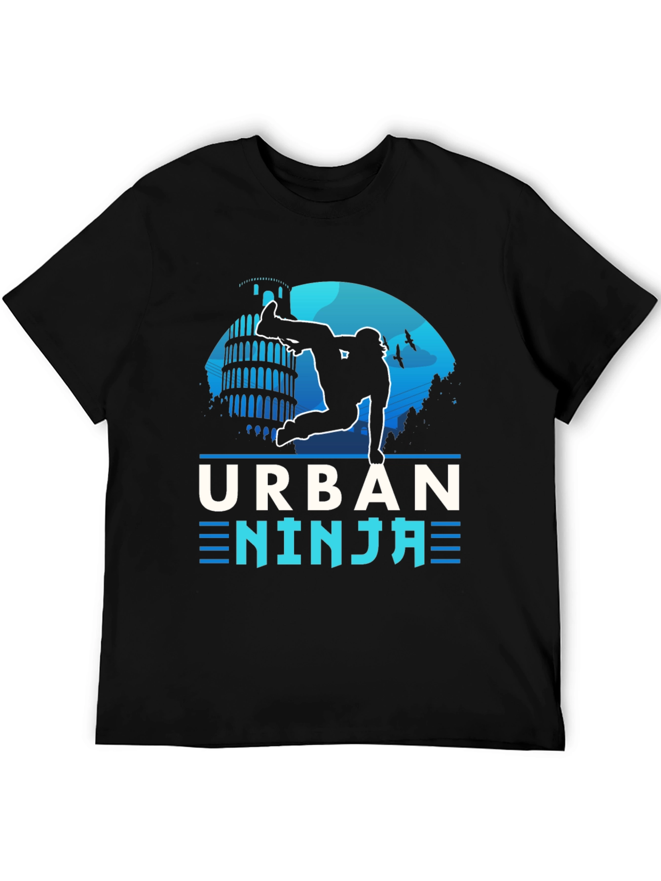 Urban Ninja T-Shirt - Parkour Inspired Graphic Tee