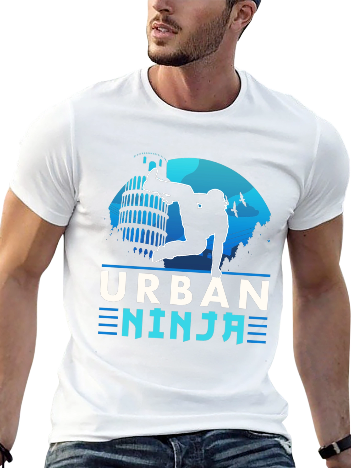 Urban Ninja T-Shirt - Parkour Inspired Graphic Tee