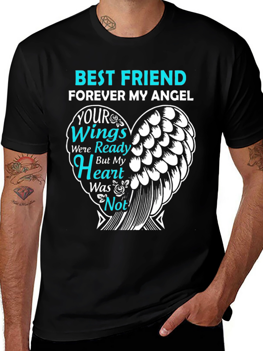 Best Friend Forever Angel Wings T-Shirt