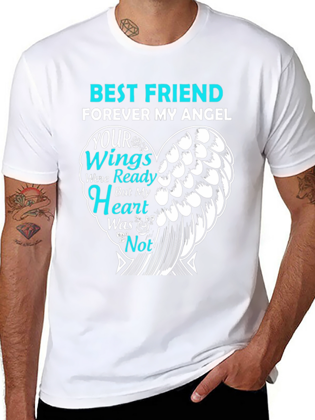 Best Friend Forever Angel Wings T-Shirt