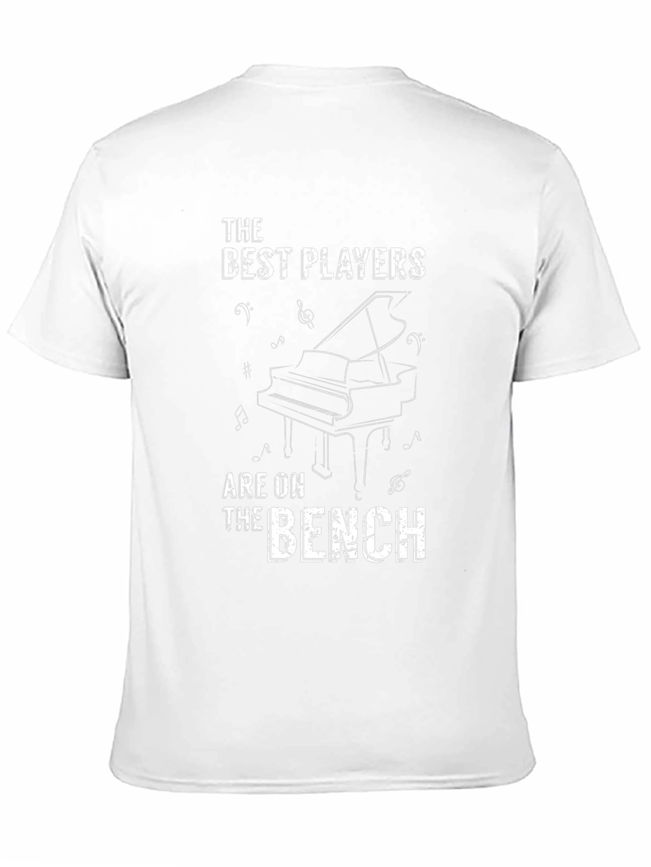 The Best Players Are On The Bench Piano T-Shirt