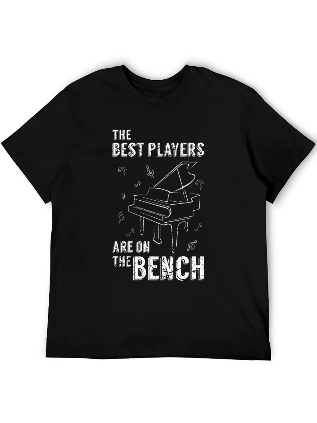 The Best Players Are On The Bench Piano T-Shirt