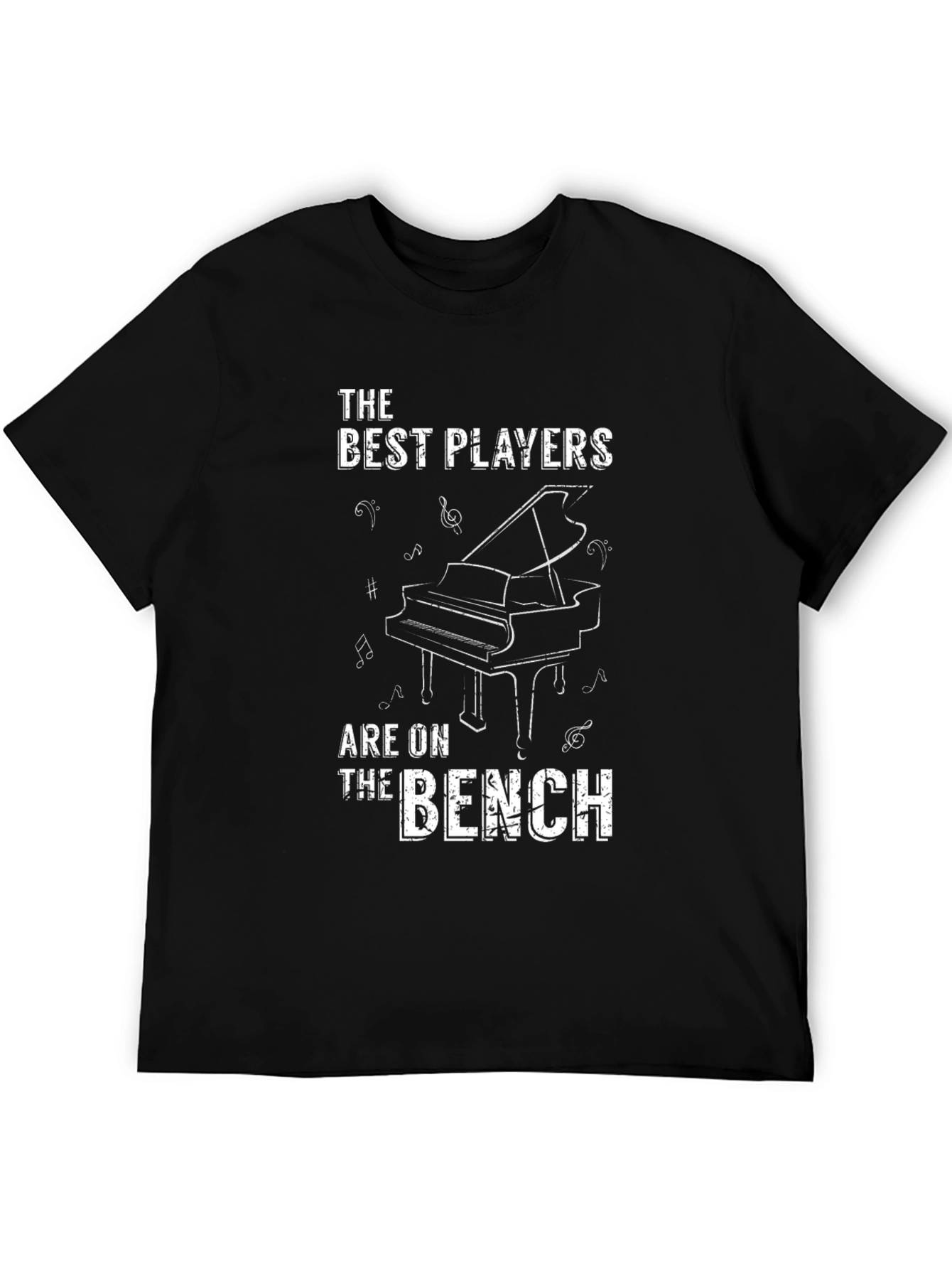 The Best Players Are On The Bench Piano T-Shirt