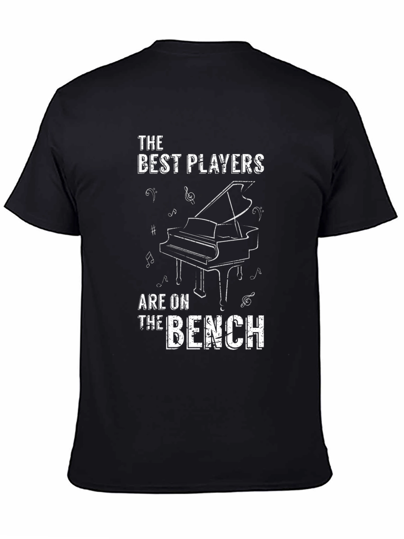 The Best Players Are On The Bench Piano T-Shirt