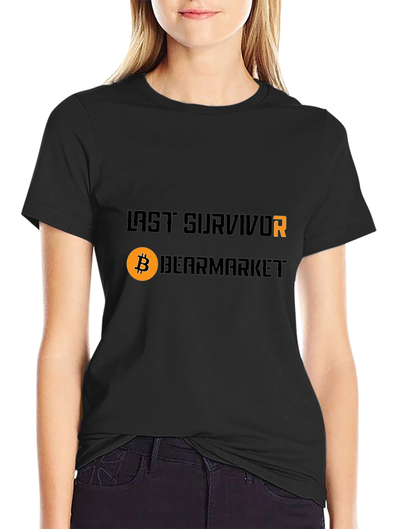 Last Survivor Bearmarket Black T-Shirt