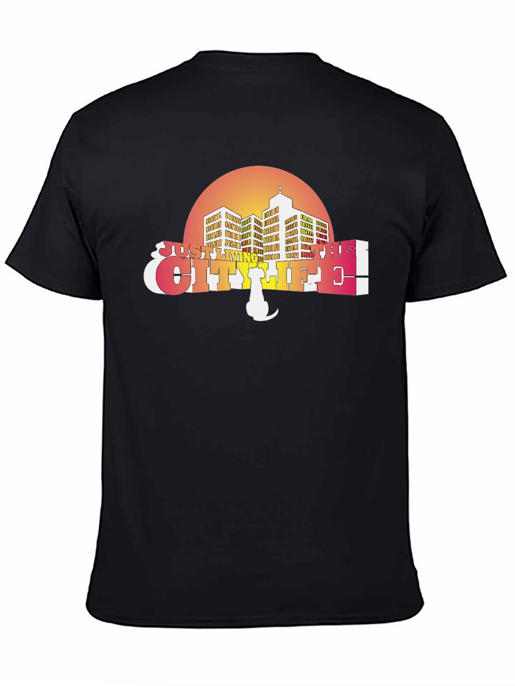 City Life T-Shirt - Retro Style