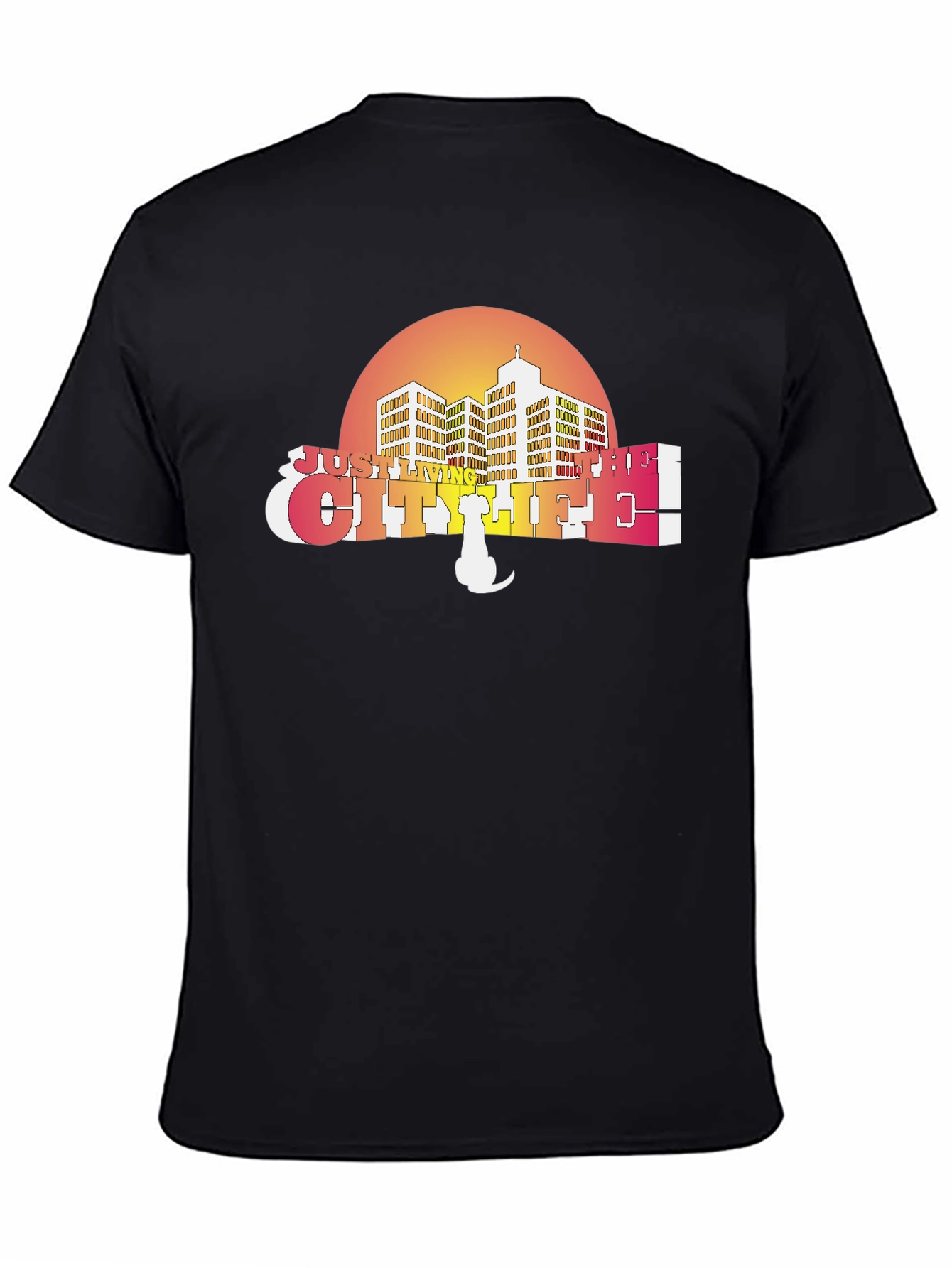 City Life T-Shirt - Retro Style