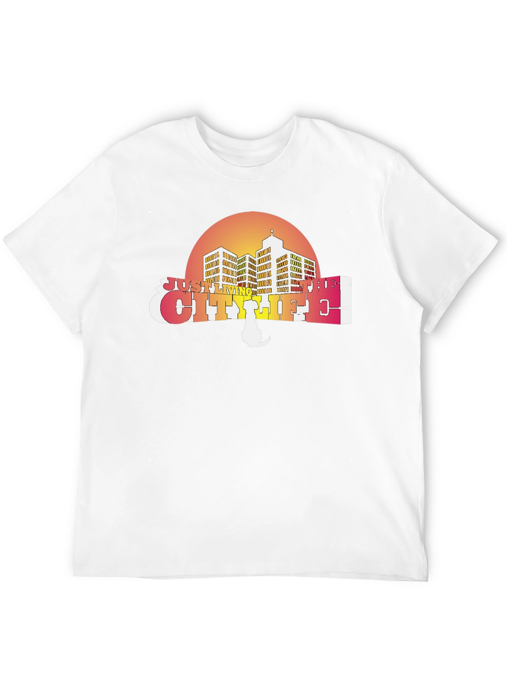 City Life T-Shirt - Retro Style