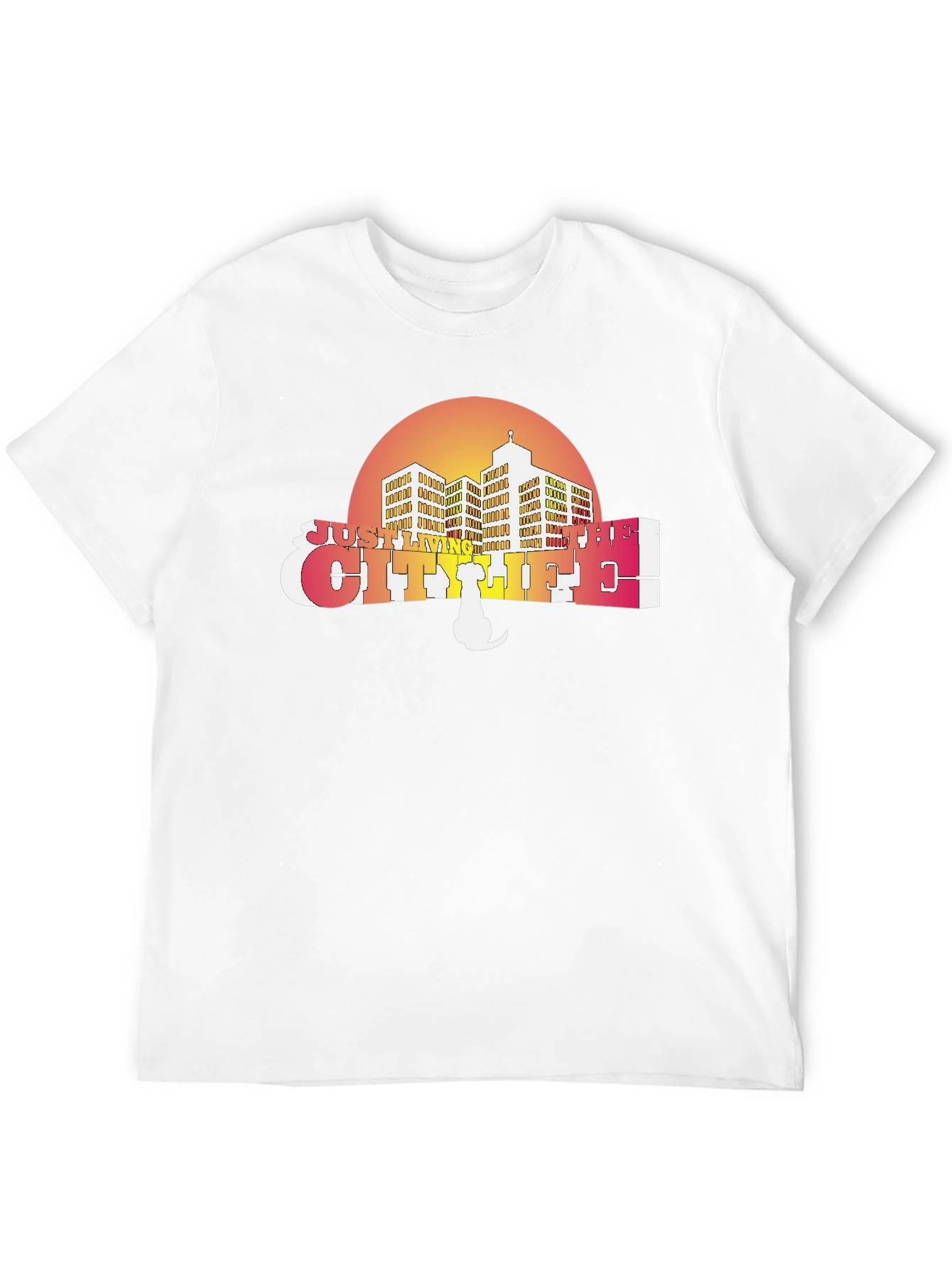 City Life T-Shirt - Retro Style