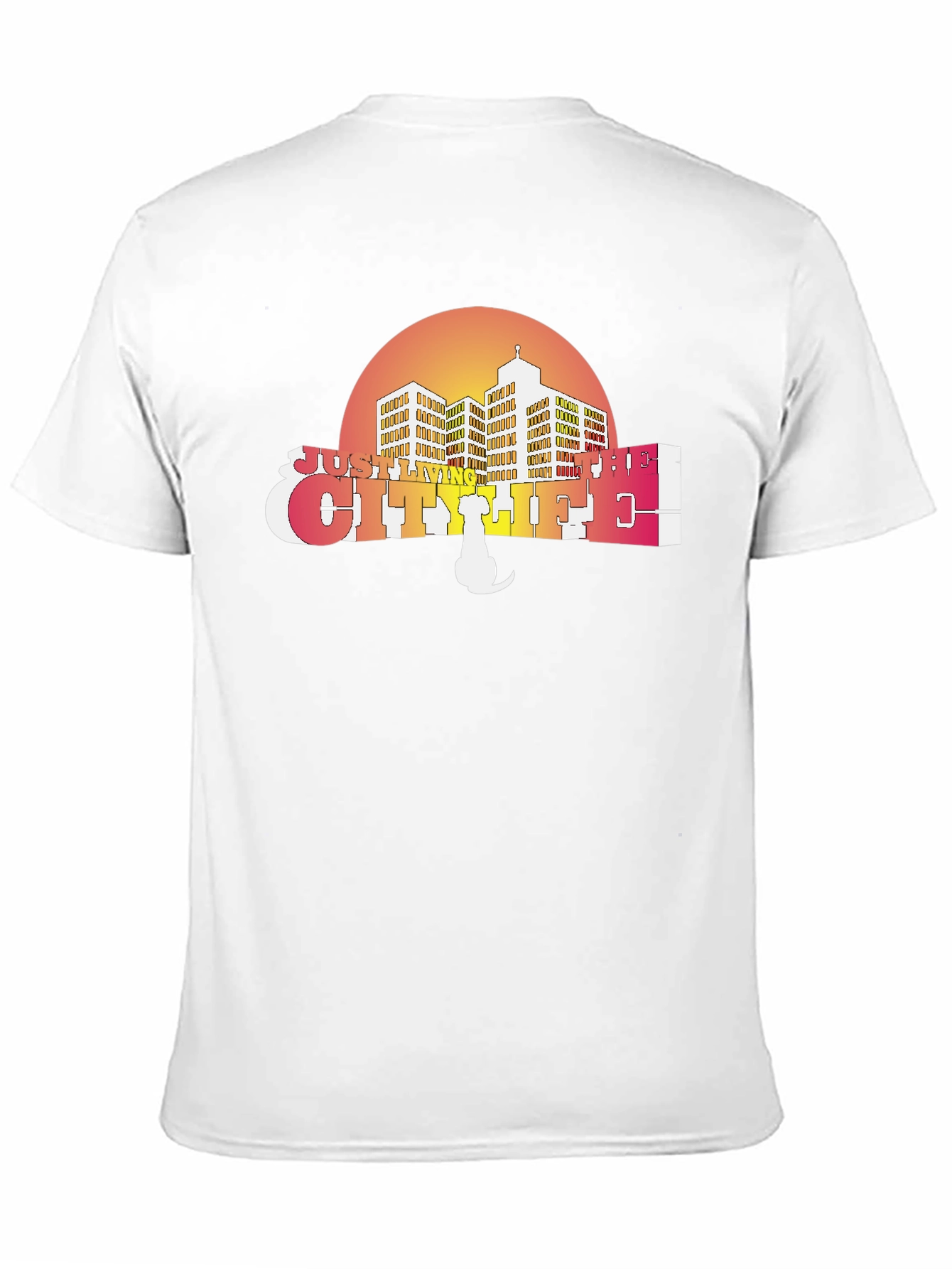 City Life T-Shirt - Retro Style
