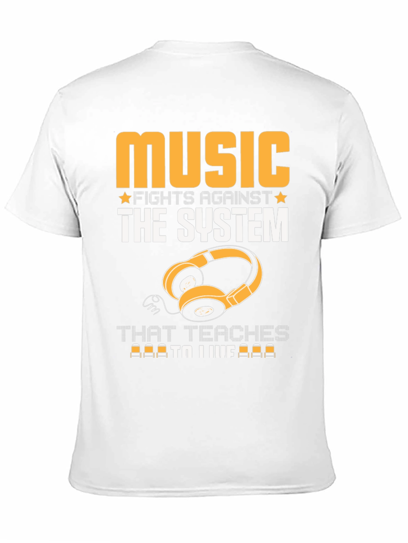 Music Fights Against the System Graphic T-Shirt